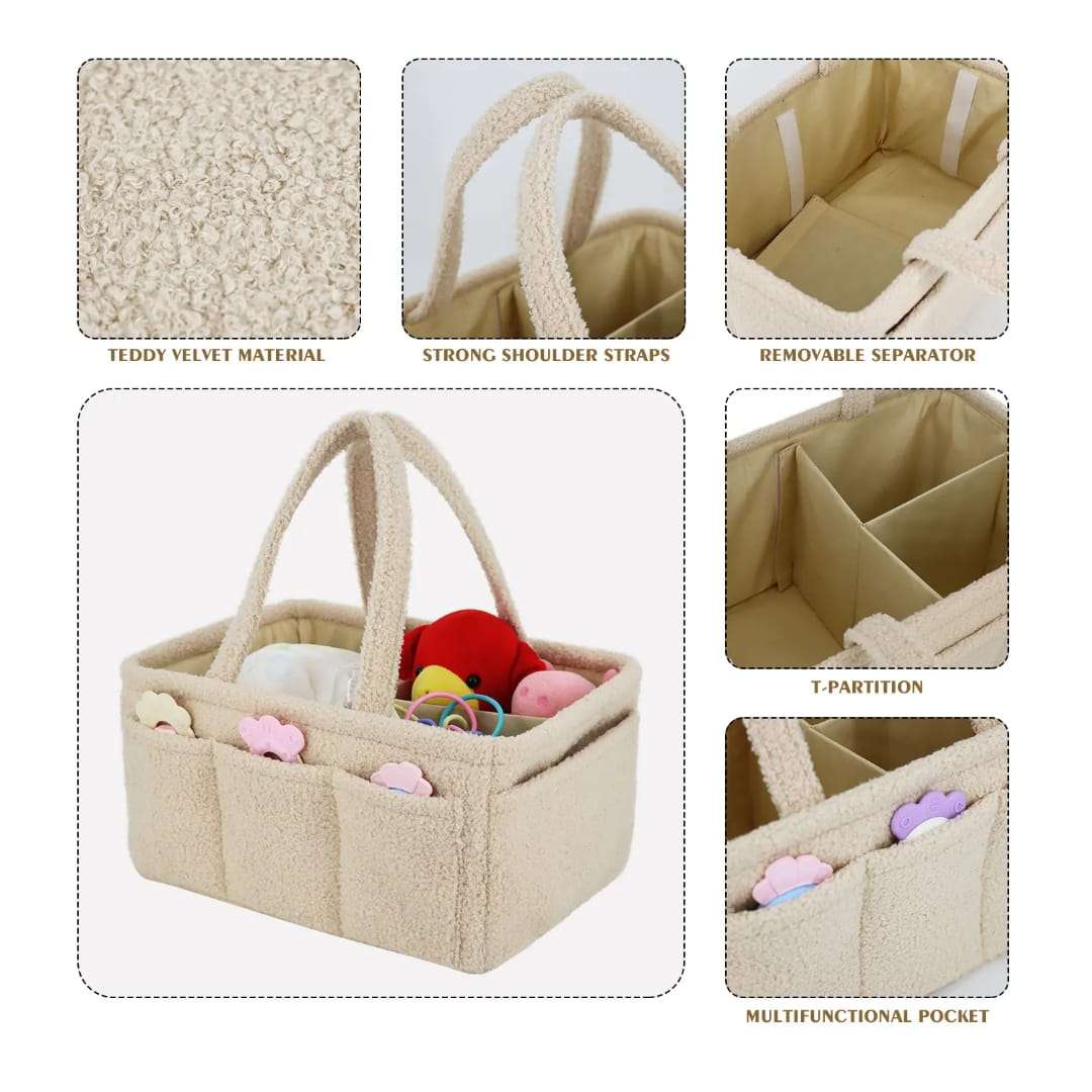 Boucle Diaper caddy Bedding