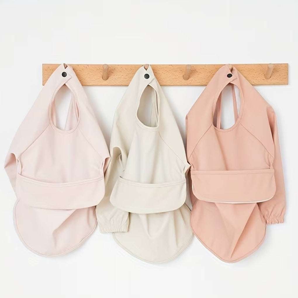 Long Sleeve Feeding Bib MEAL