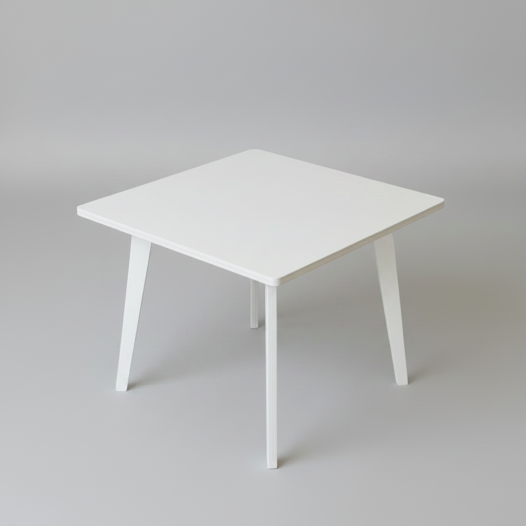 Rainbow toddler table and chairs set