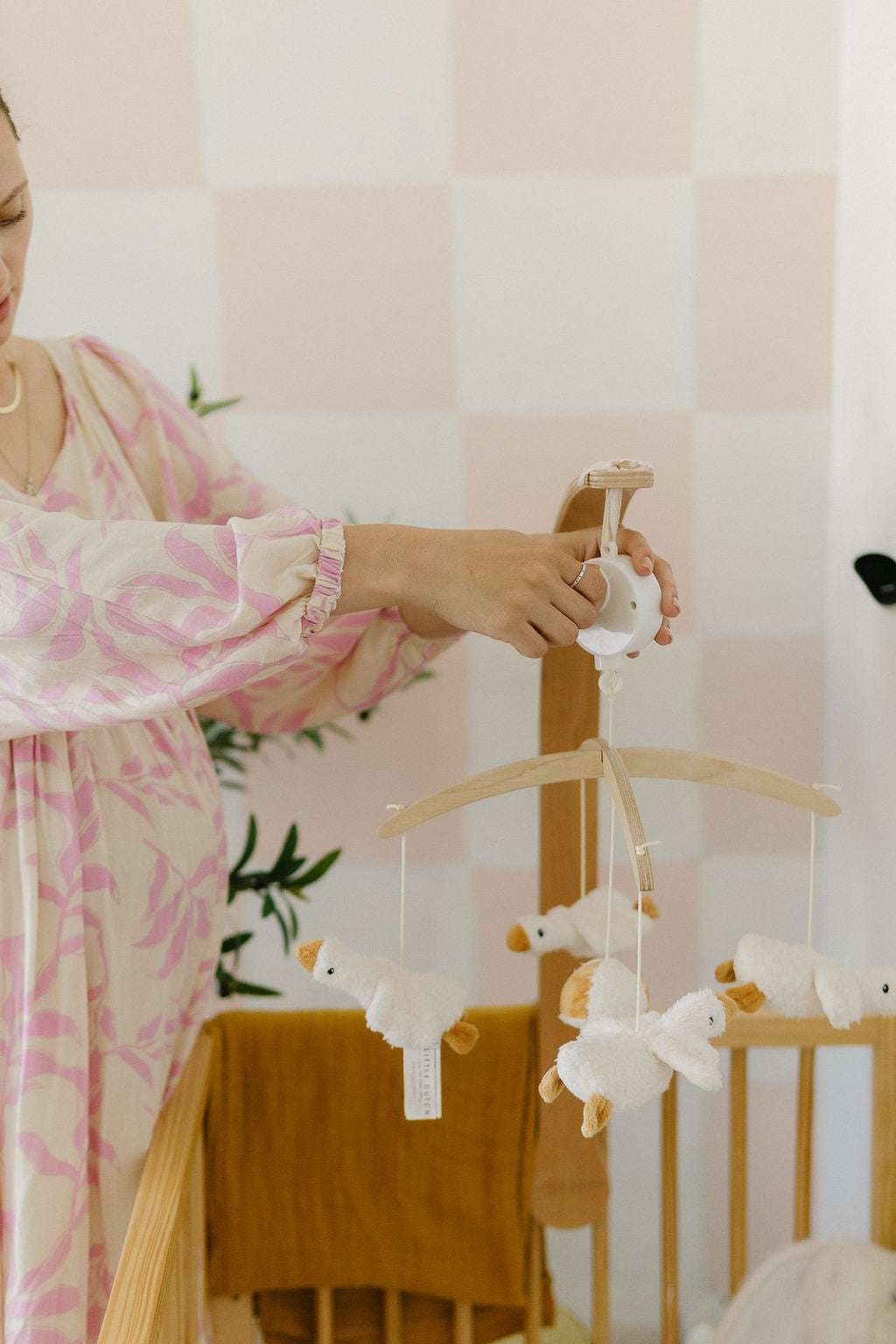 Rupert pine wooden cot Cots