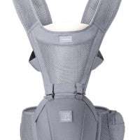 Snuggletime Airflow Hip Seat Carrier showcasing the 4-in-1 carrying positions.
