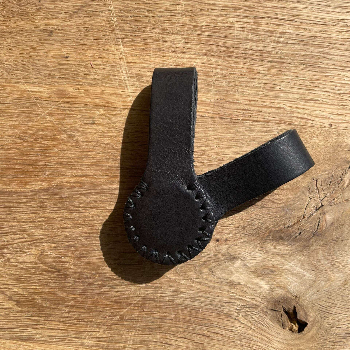 The Stella Clip (2pieces) Accessories Swartland Fields - Black with black stitching