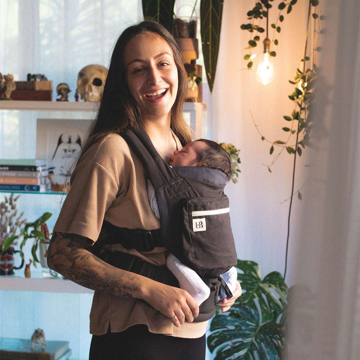 Ubuntu baba Carrier Stage 1 - Black Carrier