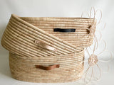 Moses basket TIMELESS - with Grip Leather handles