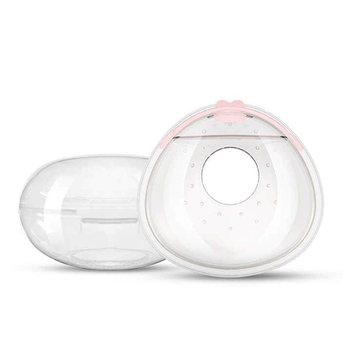 Leak-proof silicone breast milk collector cups for nursing moms