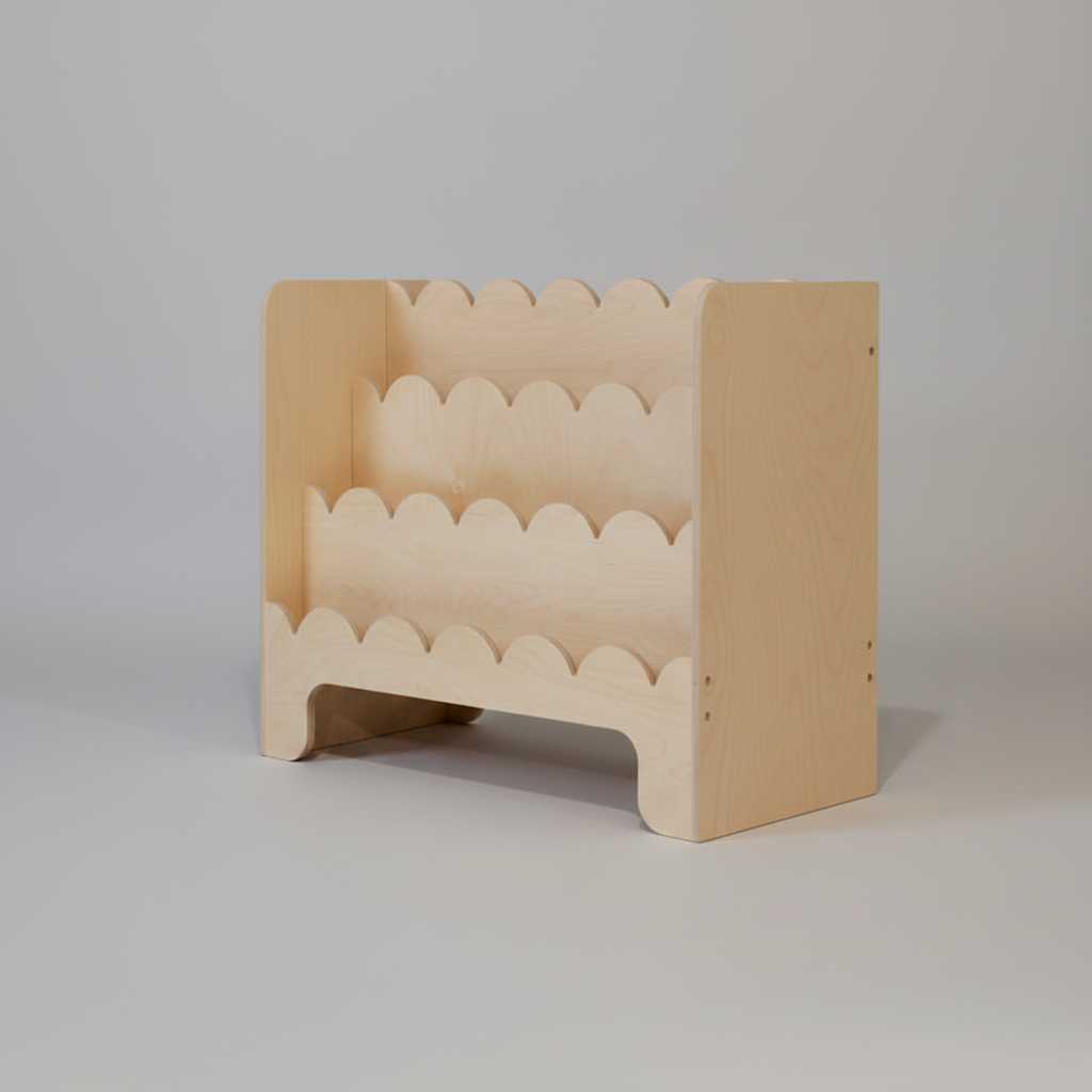 Scallop Book shelf