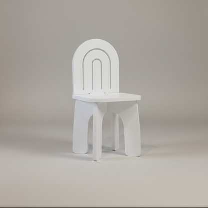 Rainbow toddler table and chairs set