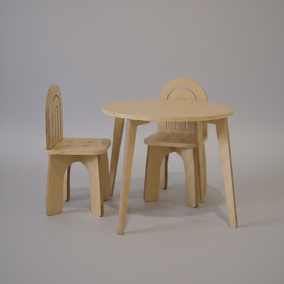 Toddler table and chairs
