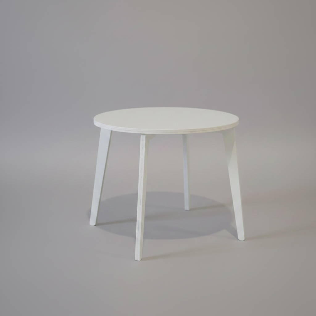 Rainbow toddler table and chairs set