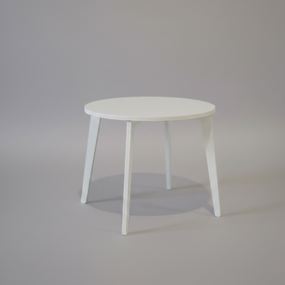 Rainbow toddler table and chairs set