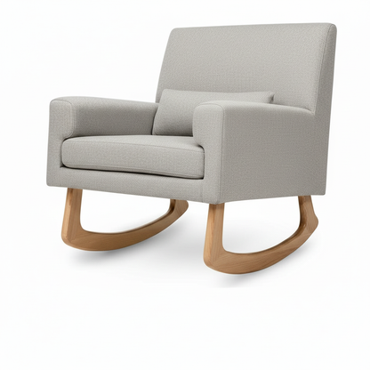 Rolanda Rocking Chair - Tedy Light Grey