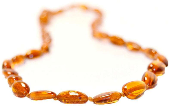 Amber beads teething necklace Accessories