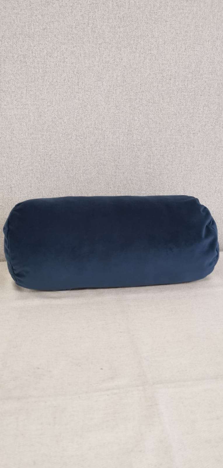 Bolster scatter cushions bedding navy blue