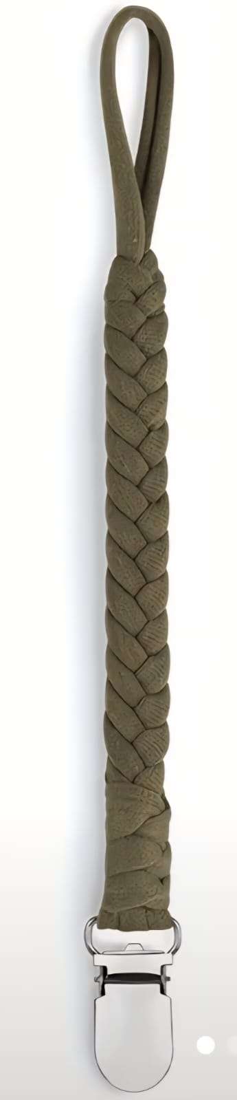 Braded Dummy Clip Dummy clip Olive