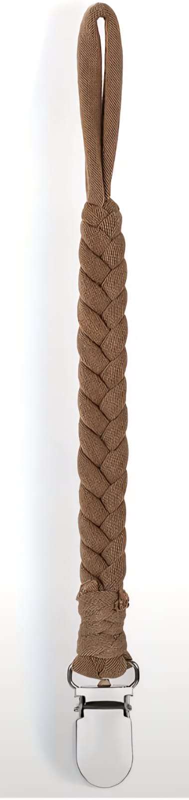 Braded Dummy Clip Dummy clip Brown