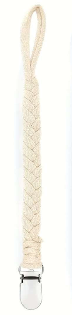 Braded Dummy Clip Dummy clip Cream