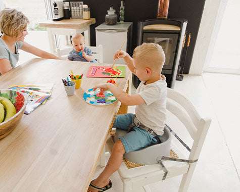 Bumbo -Booster seat -cool grey Feeding Chairs