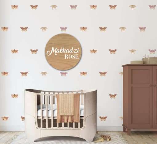 Butterfly breeze wall parttens decals