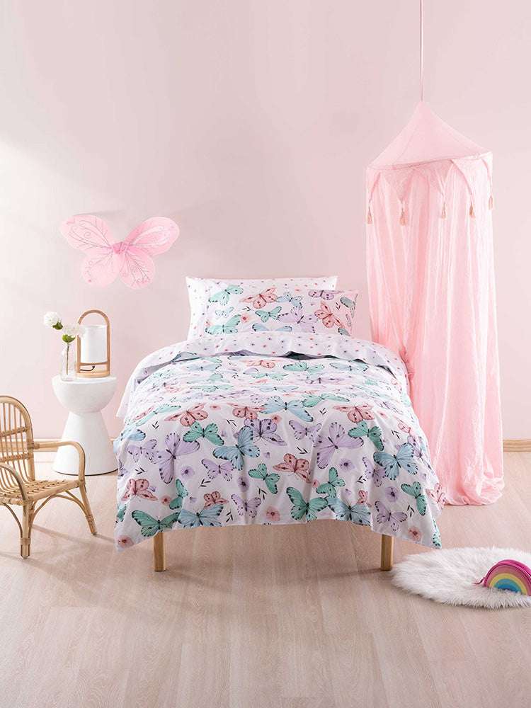 Butterfly duvet cover set duvet cover