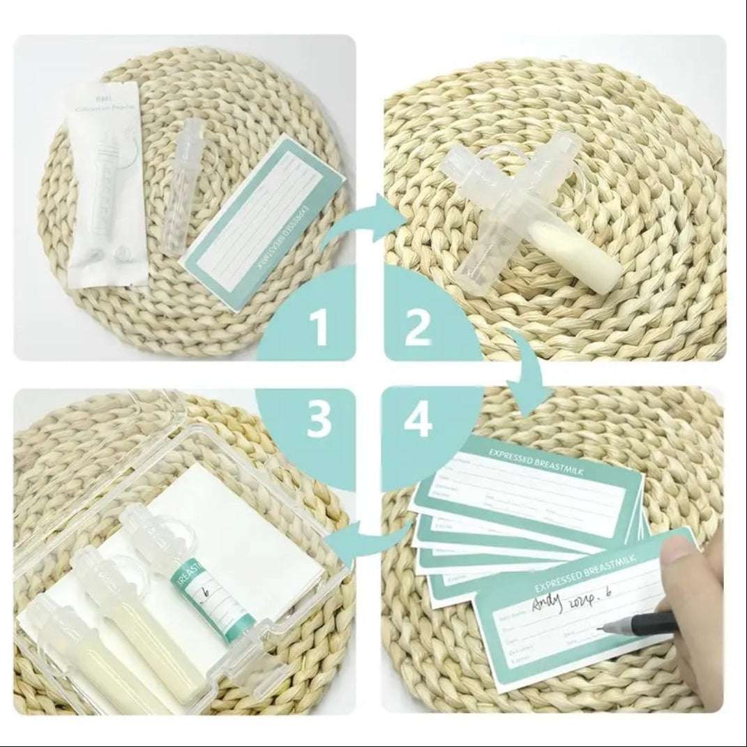 Colostrum Collectors breast feeding 6 pack with box and stickers