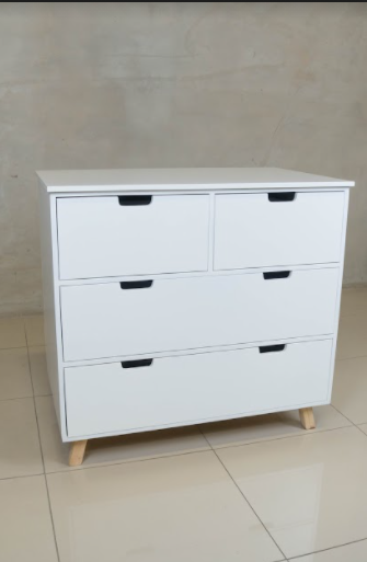 2+2 Flush Compactum with 4 drawers, designed for compact storage in small spaces.