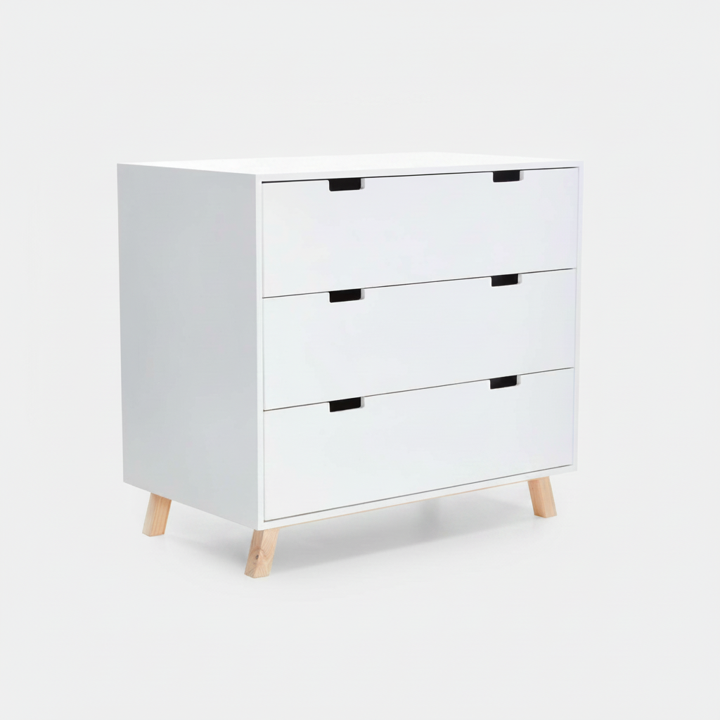 Flush 3 drawer compactum