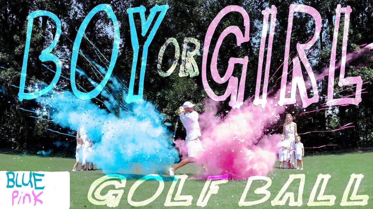 GENDER REVEAL - GOLFBALL Fan Accessories