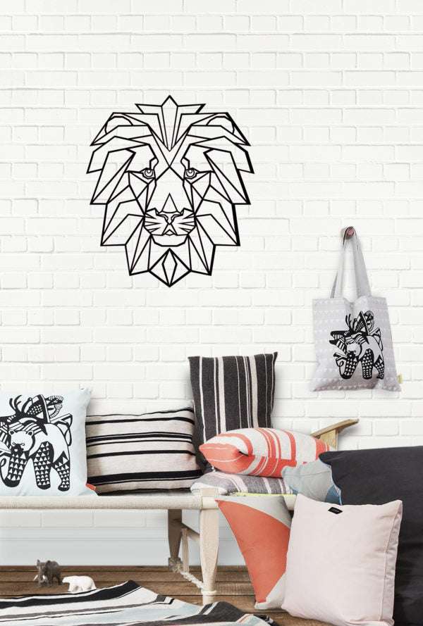 GEOMETRIC LION Decor