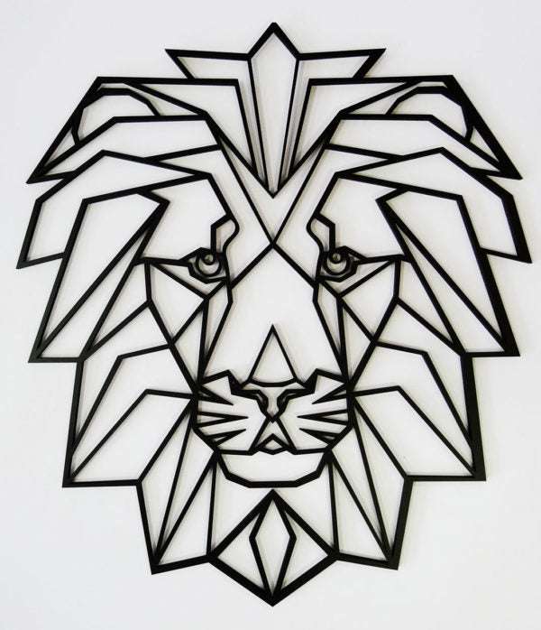 GEOMETRIC LION Decor