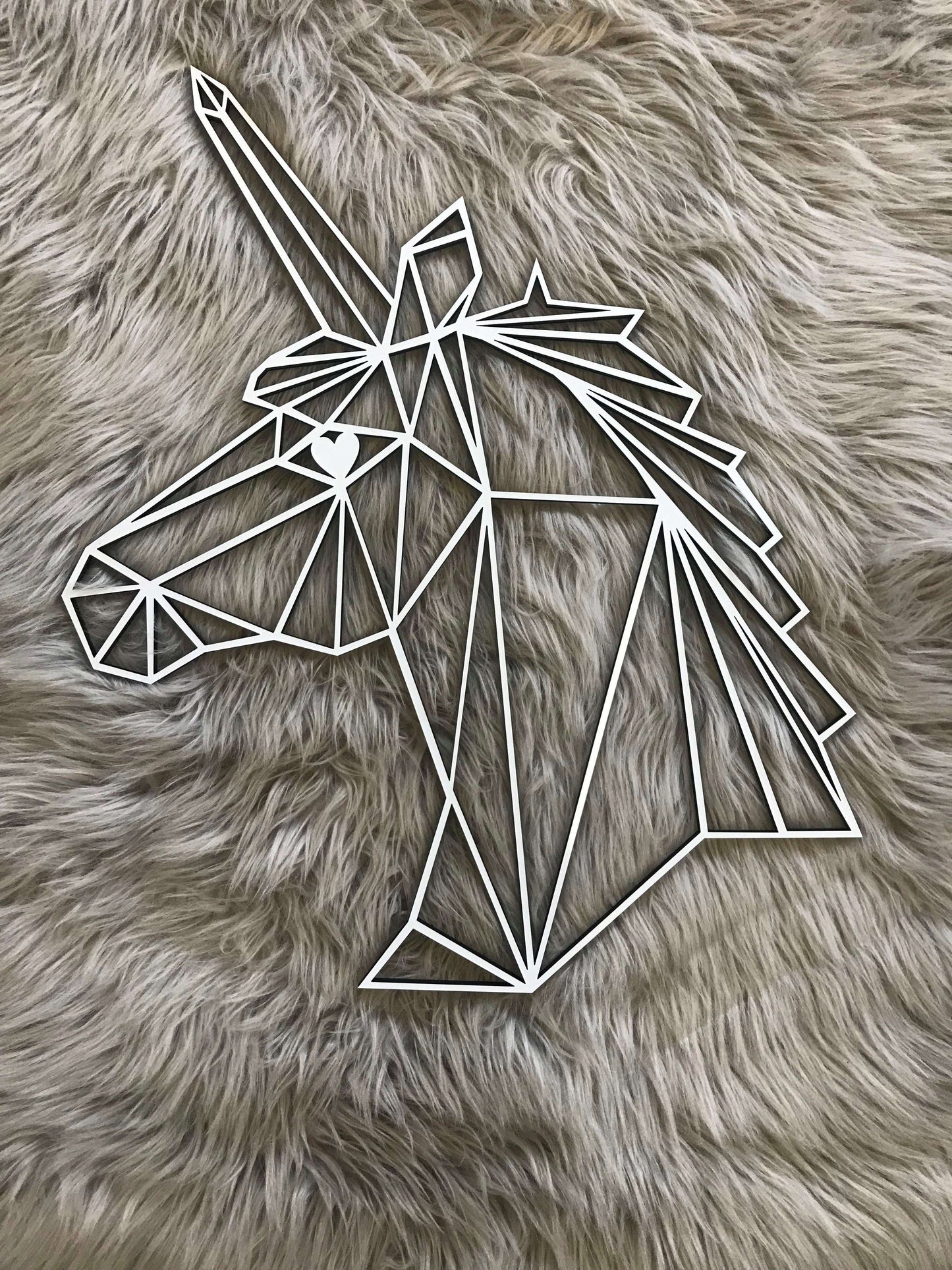 GEOMETRIC UNICORN Decor