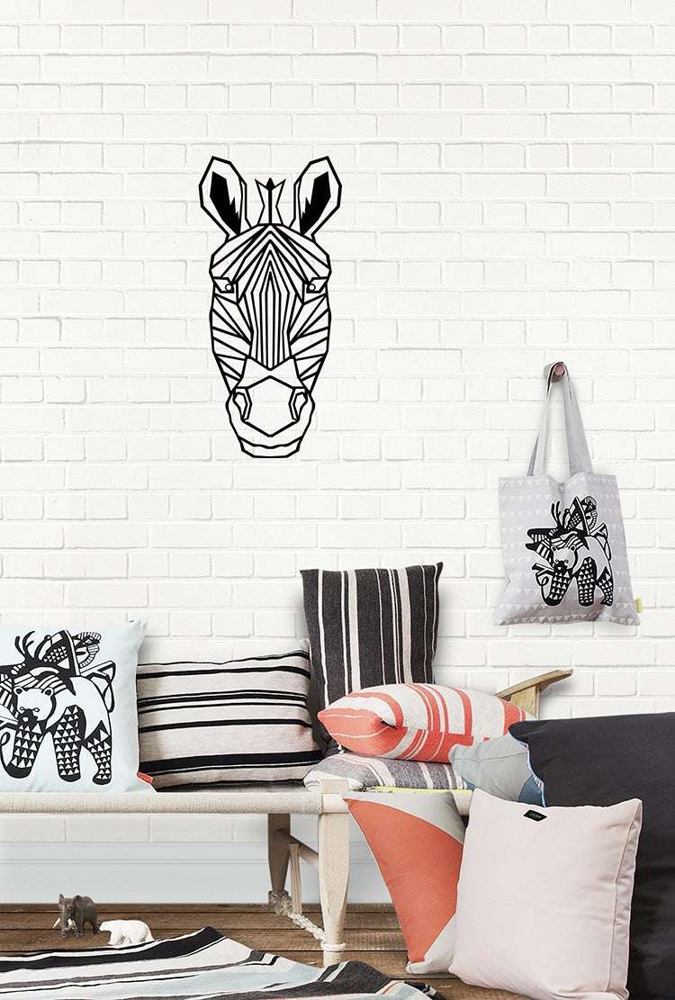 GEOMETRIC ZEBRA Decor