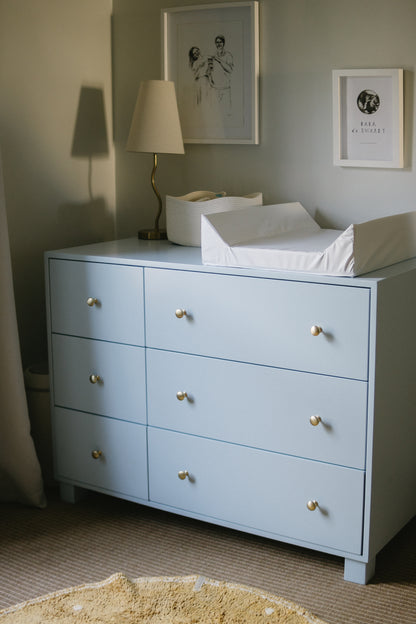 Stylish baby nursery furniture and decor, part of Greteli’s personalized nursery collection.