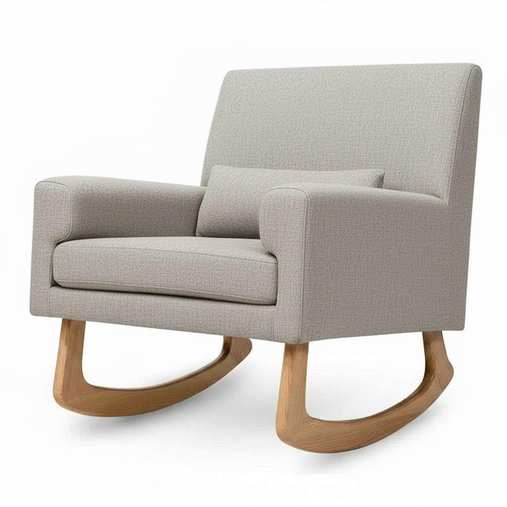 Rolanda Rocking Chair - Adore Flint Grey