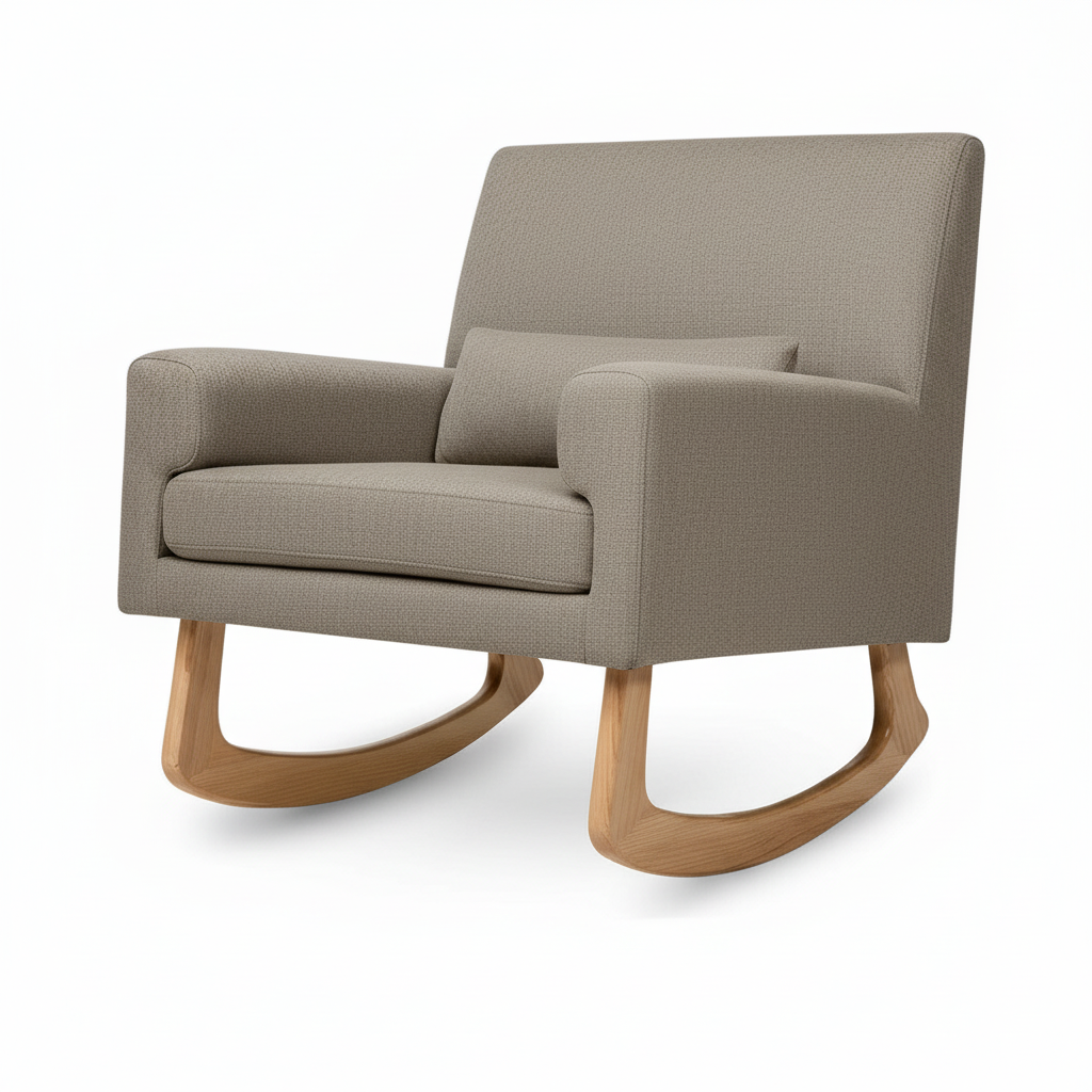 Rolanda Rocking Chair - Tedy Taupe