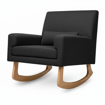 Rolanda Rocking Chair - Jamie Smoke Dark Charcoal