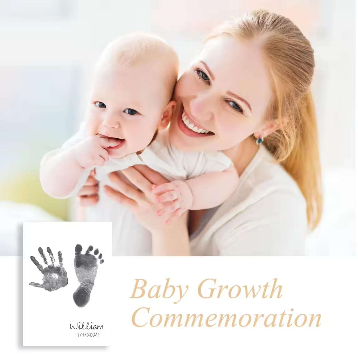 Inkless foot and hand print kit Accessories