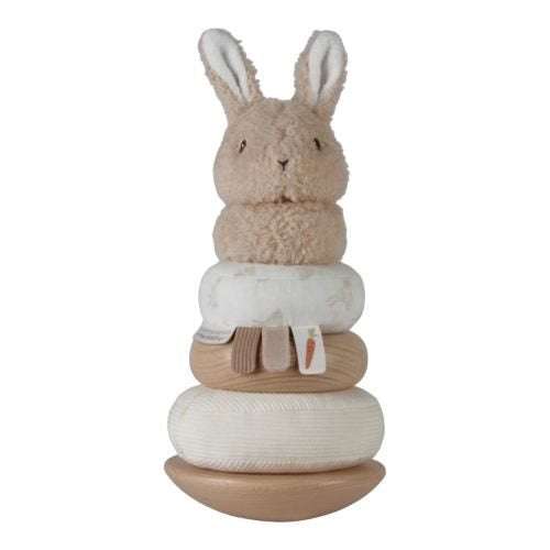 Ld rocking ring stacker baby bunny Toys