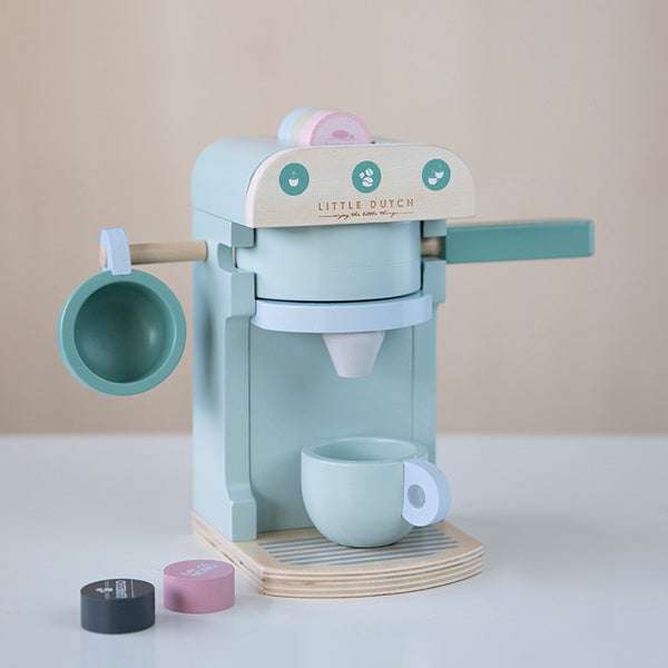 LITTLE DUTCH WOODEN COFFEE MACHINE wooden toys