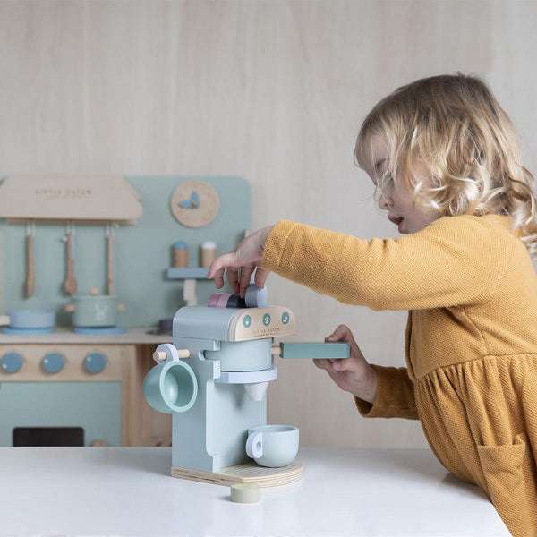 LITTLE DUTCH WOODEN COFFEE MACHINE wooden toys