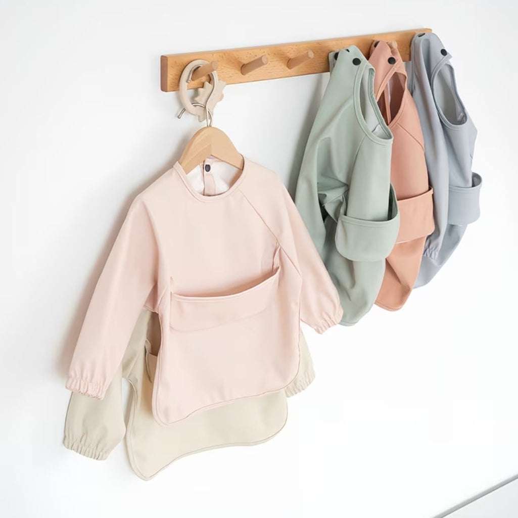 Long Sleeve Feeding Bib MEAL