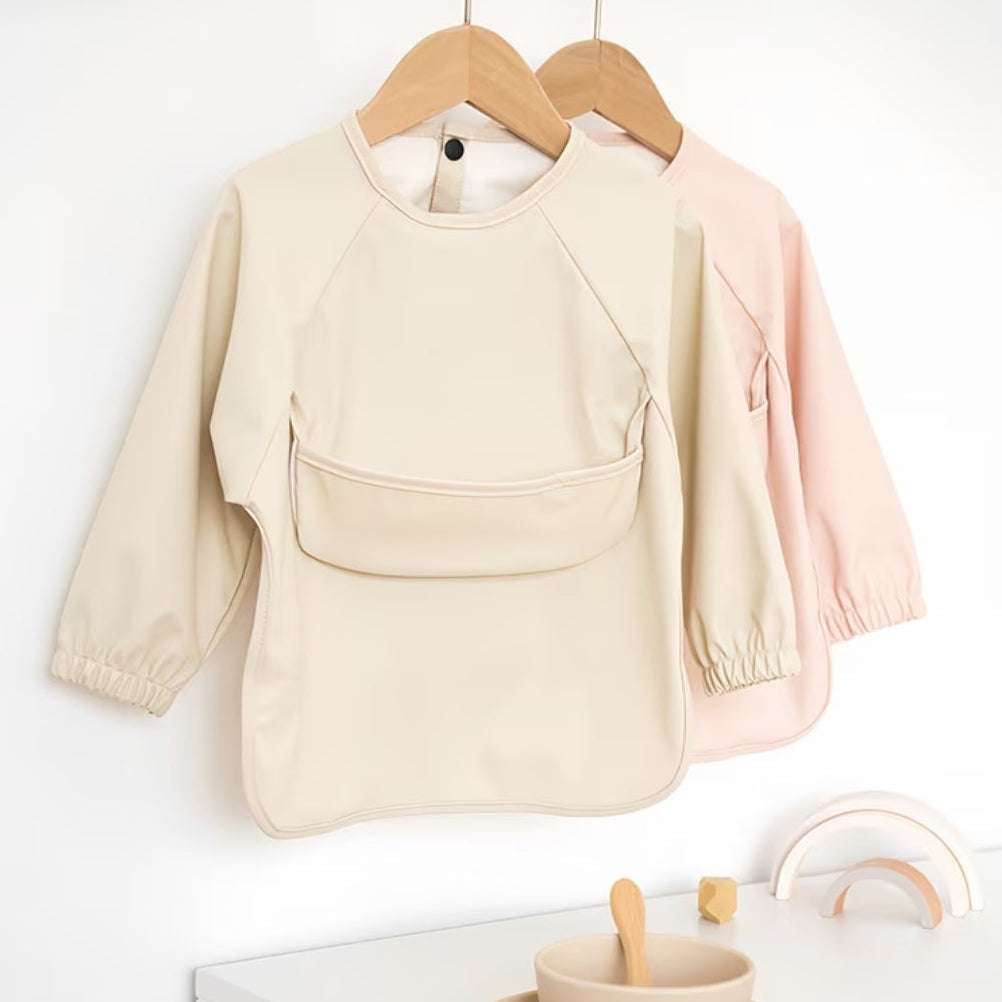 Long Sleeve Feeding Bib MEAL