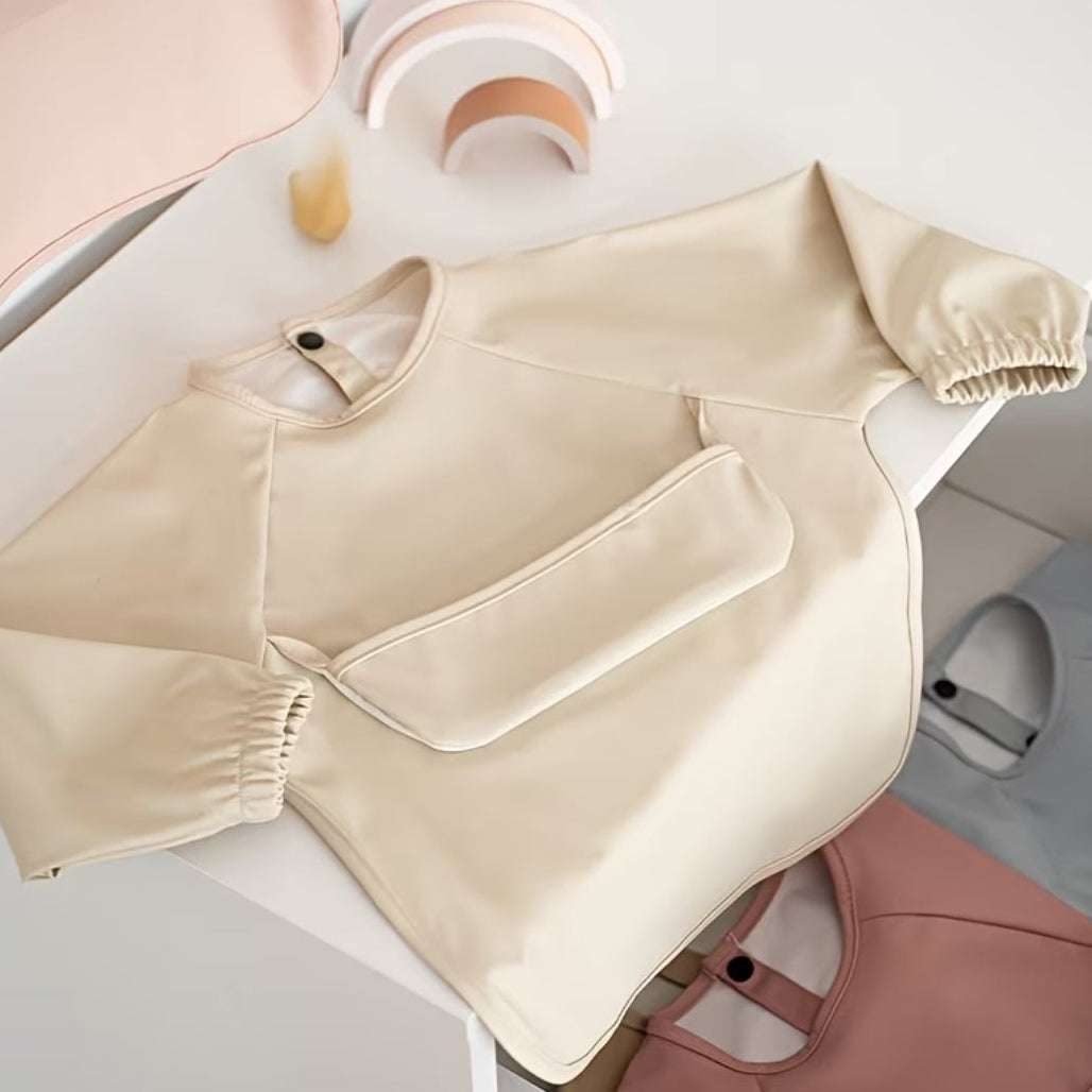 Long Sleeve Feeding Bib MEAL