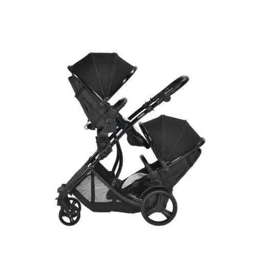 LUNAR TWIN STROLLER -BLACK LUNAR TWIN STROLLER