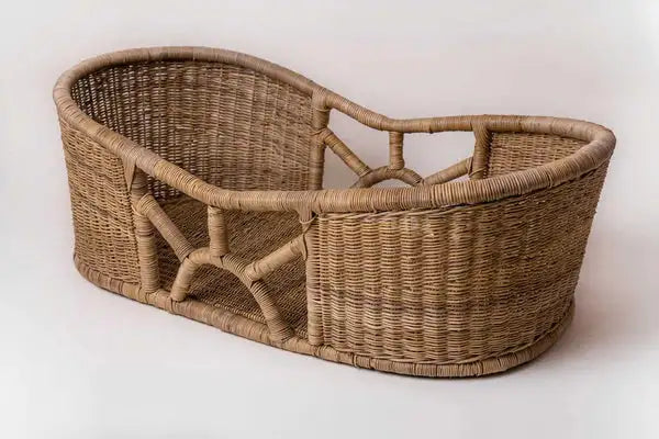 MOSES BASKET COMBO OVERSIZED DZUWA ETHEREAL BOMBOO COLLECTION CARRY COTS