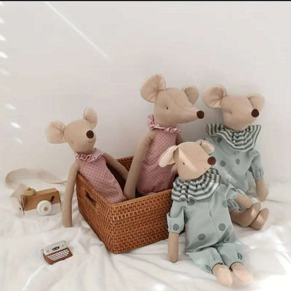 Nordic Boy and Girl Mouse Toys