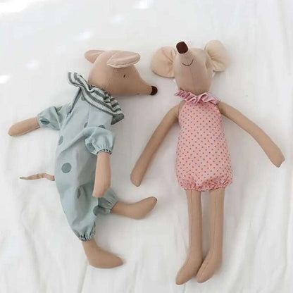 Nordic Boy and Girl Mouse Toys
