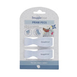 Pram Pegs Accessories WHITE