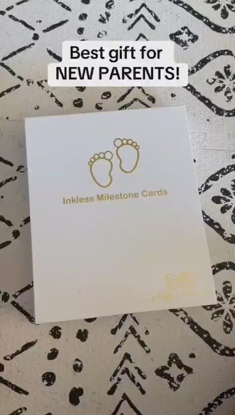 Inkless Hand & Footprint Kit for capturing baby’s tiny hands and feet.

