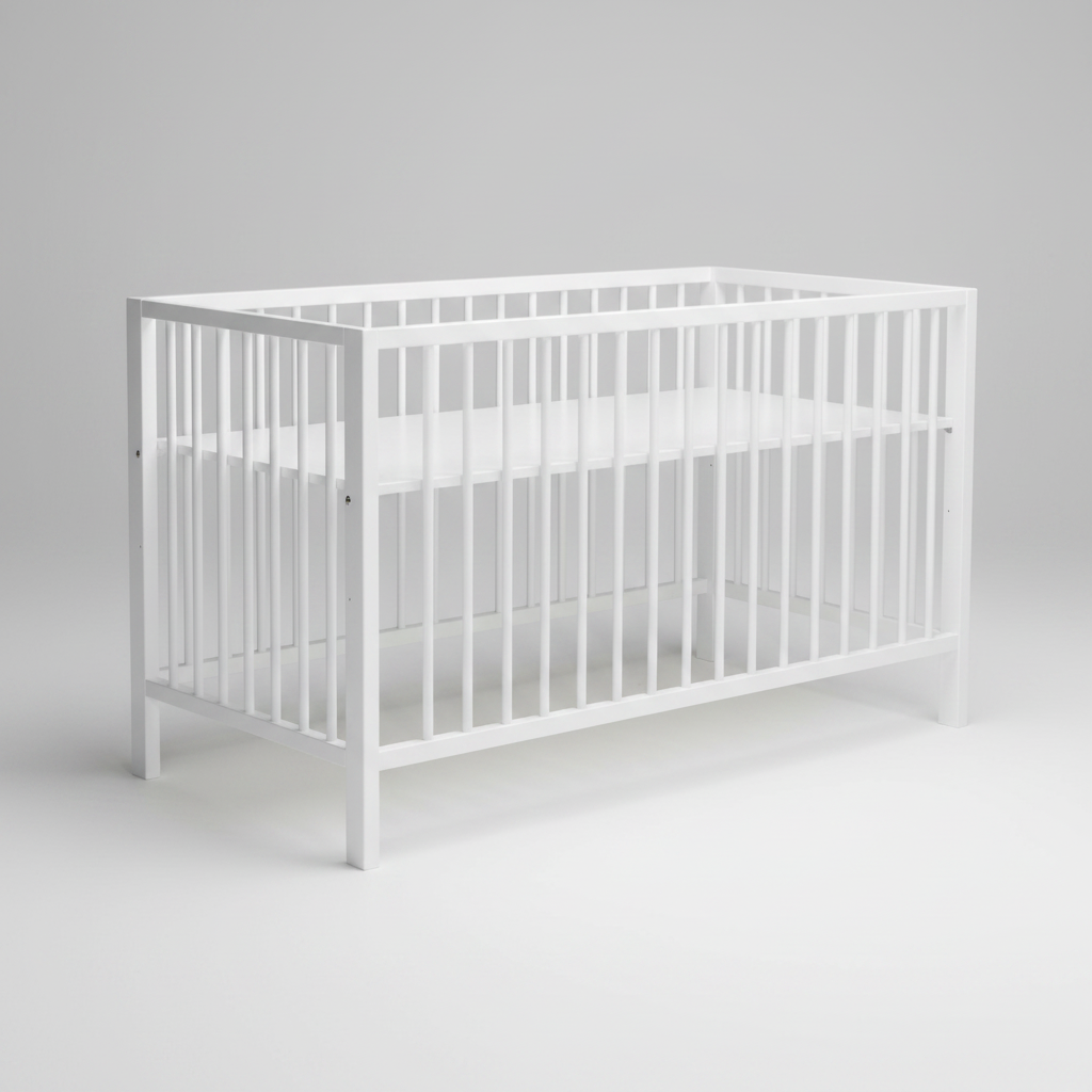 white classic cot