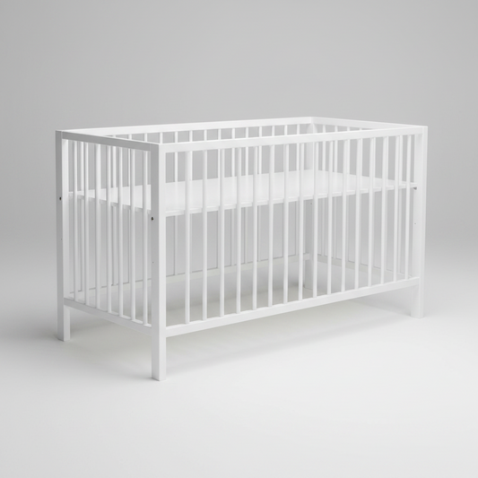 white classic cot